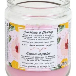 NEW Chakra Element Jar Candle Femininity and Fertility💗Pink
